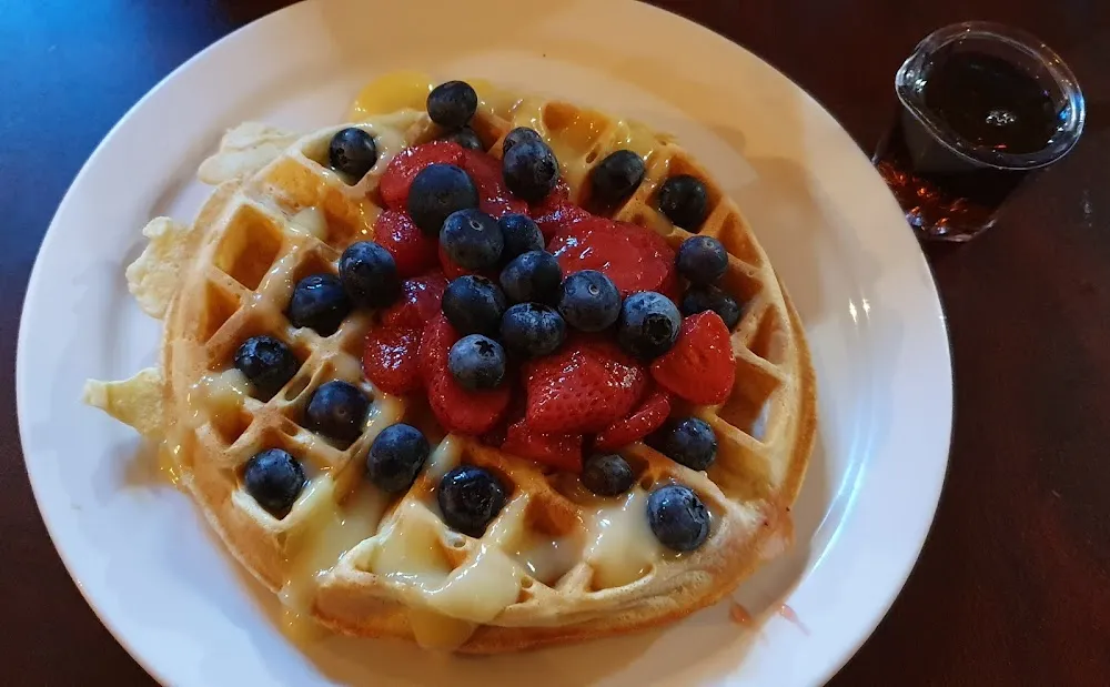 Belgian Fruit Waffle