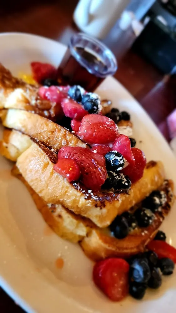 Blueberry Stuffed French Toast